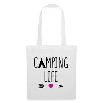 Camping Life - Tote Bag - white - Front