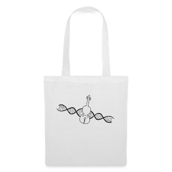 Violon Violon Orchestre de Musique Violoniste - Sac en tissu - blanc - Devant