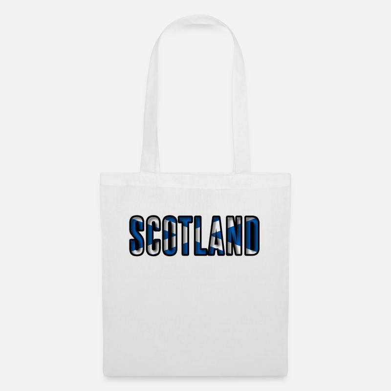 Schottland - Stoffbeutel - Weiß