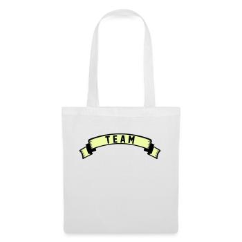 team - Tote Bag - white - Front