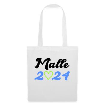 malle 2024 heart - Tote Bag - white - Front