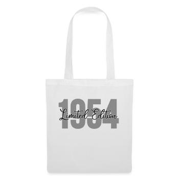 Limited Edition 1954 Geburtstag - Stoffbeutel - Weiß - Vorne