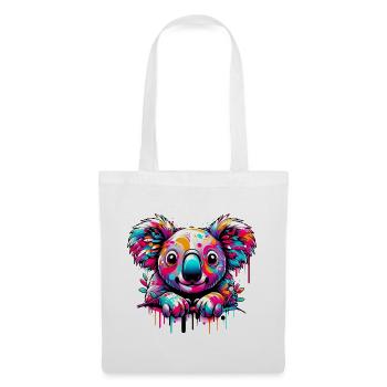 Koala - Sac en tissu - blanc - Devant
