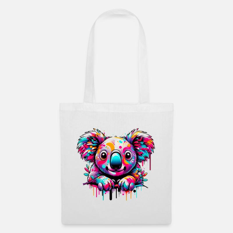 Koala - Sac en tissu - blanc