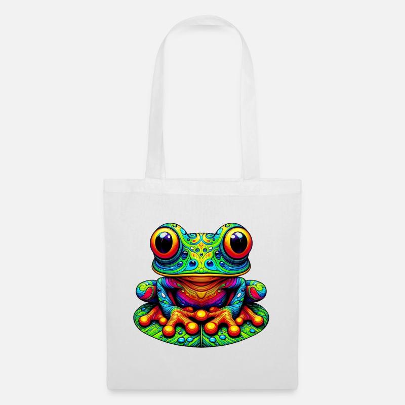 Frog - Tote Bag - white