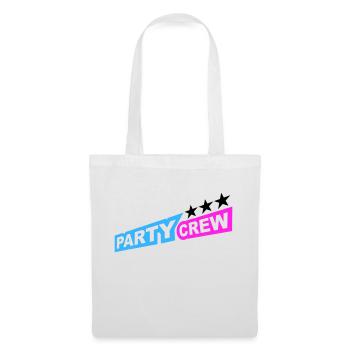 Party Crew Fun Stars Celebrate Team Friends Member - Sac en tissu - blanc - Devant