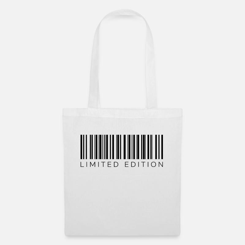 Limited edition barcode - Tote Bag - white