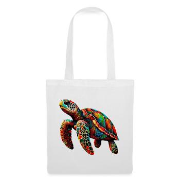 Turtle - Tote Bag - white - Front