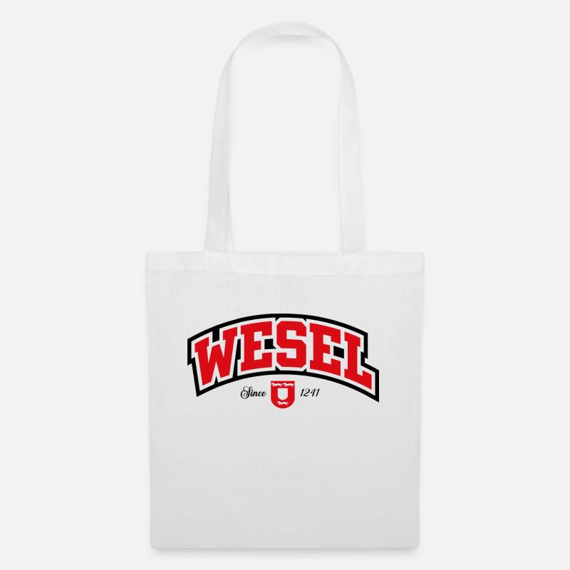 Wesel - Stoffbeutel - Weiß