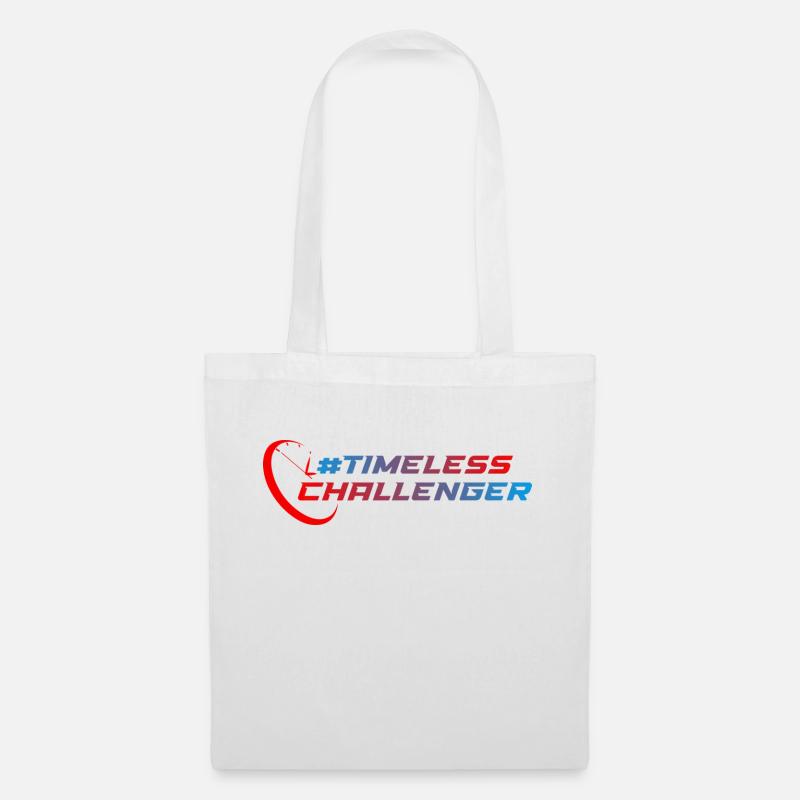 #timelesschallenger - Stoffbeutel - Weiß