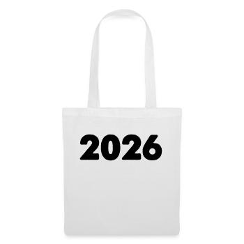 2026 - Tote Bag - white - Front