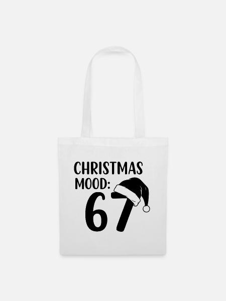 Christmas Mood: 67 - Stoffbeutel - Weiß