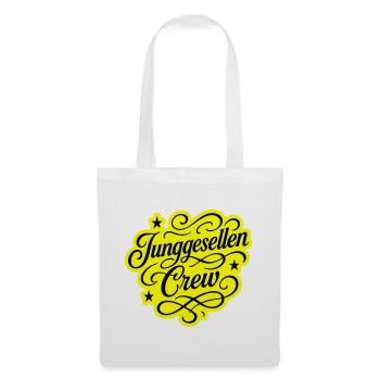 Junggesellen Crew - Stoffbeutel - Weiß - Vorne
