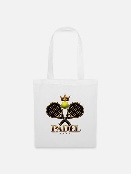 Königliches Padel Club Logo - Stoffbeutel - Weiß