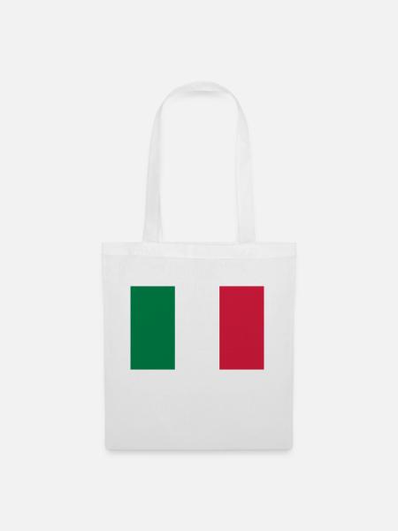 Italie - Sac en tissu - blanc