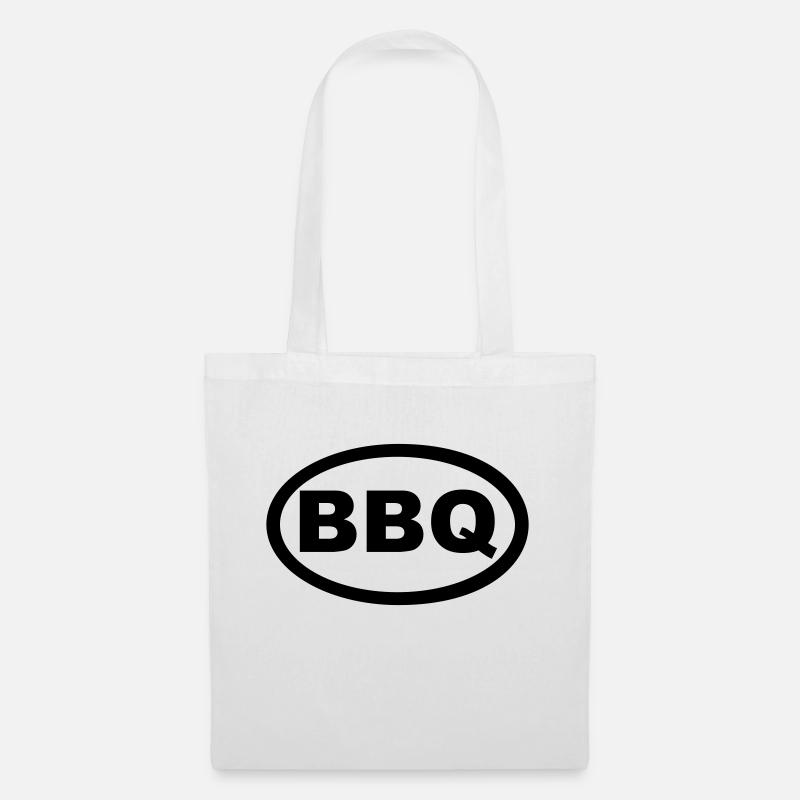 BBQ - Stoffbeutel - Weiß