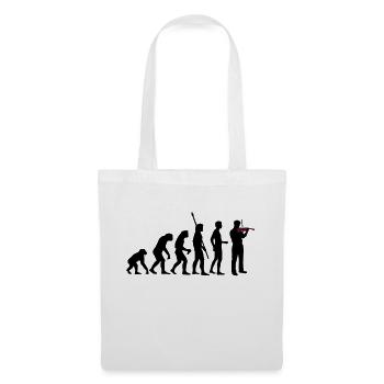 evolution_geiger - Sac en tissu - blanc - Devant