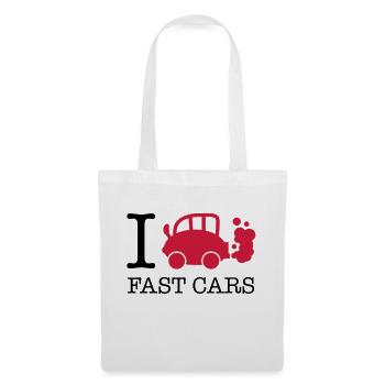 auto_love_fast_cars_f2 - Tote Bag - white - Front