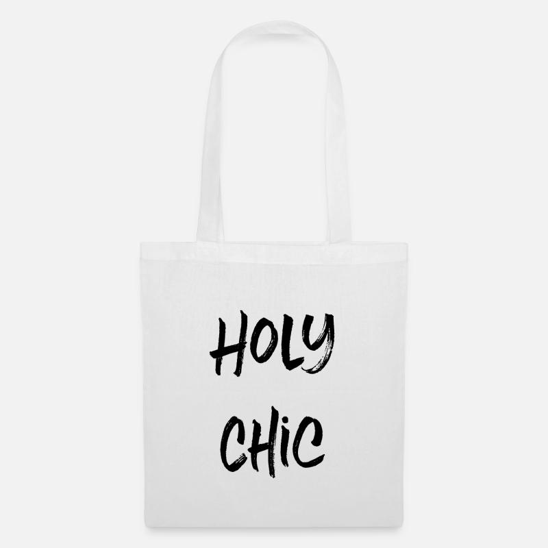 Holy Chic - Stoffbeutel - Weiß