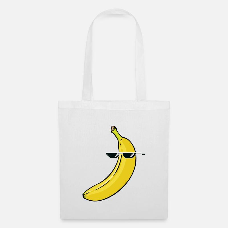 Banane Thug - Stoffbeutel - Weiß