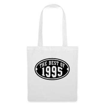 THE BEST OF 1995 - Birthday Geburtstag Design - Tote Bag - white - Front