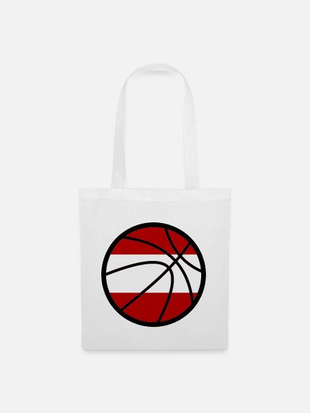 Basketball Österreich - Stoffbeutel - Weiß