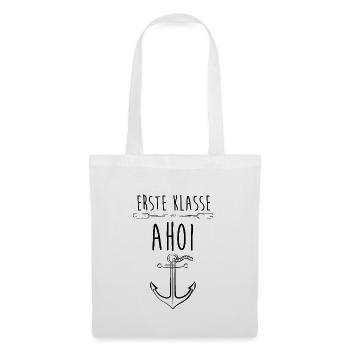 Cadeau de première classe du navire Ahoy SChulanfang - Sac en tissu - blanc - Devant