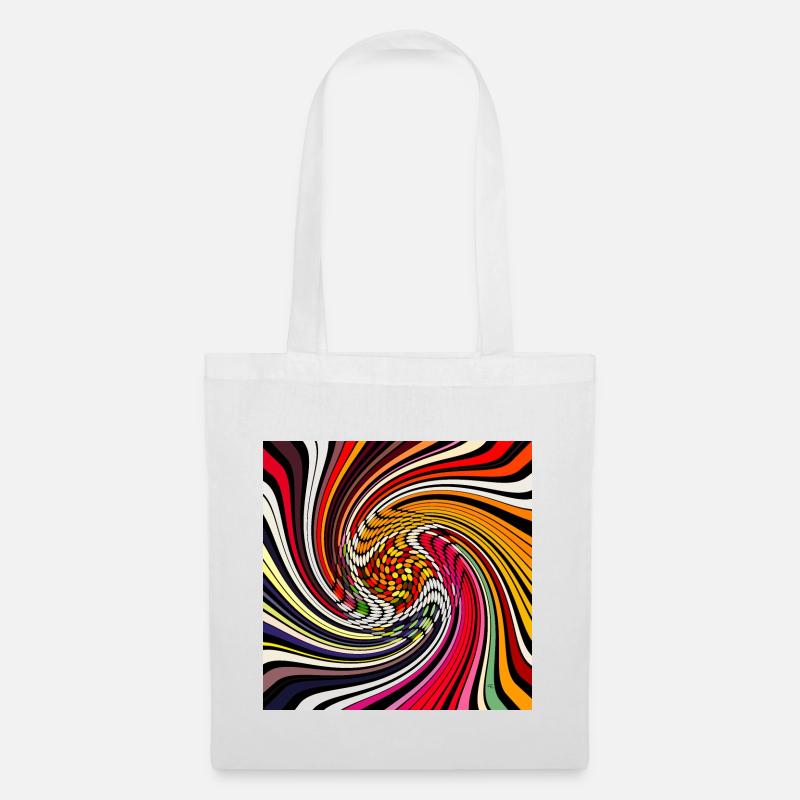 Kunstdesign - Stoffbeutel - Weiß