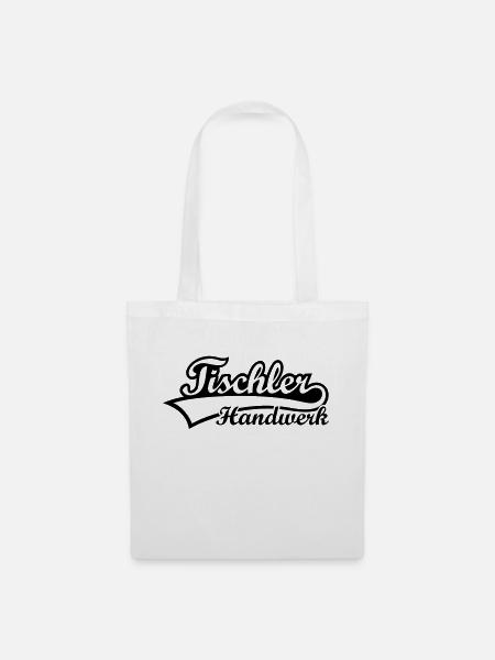 Tischler Handwerk - Stoffbeutel - Weiß