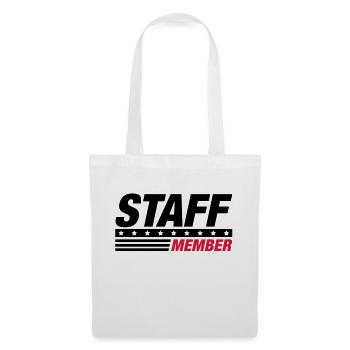staff_member_yx2 - Sac en tissu - blanc - Devant