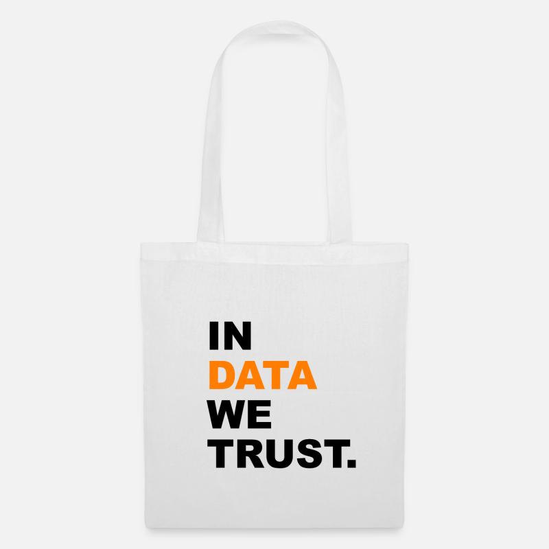 Data - Stoffbeutel - Weiß