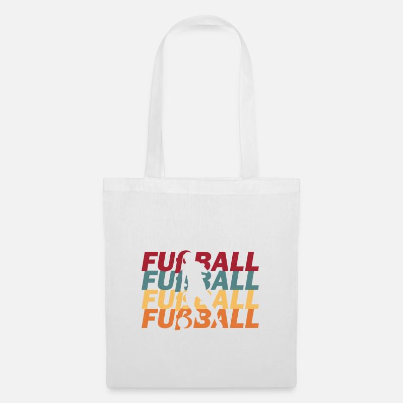 Fußball EM - Stoffbeutel - Weiß