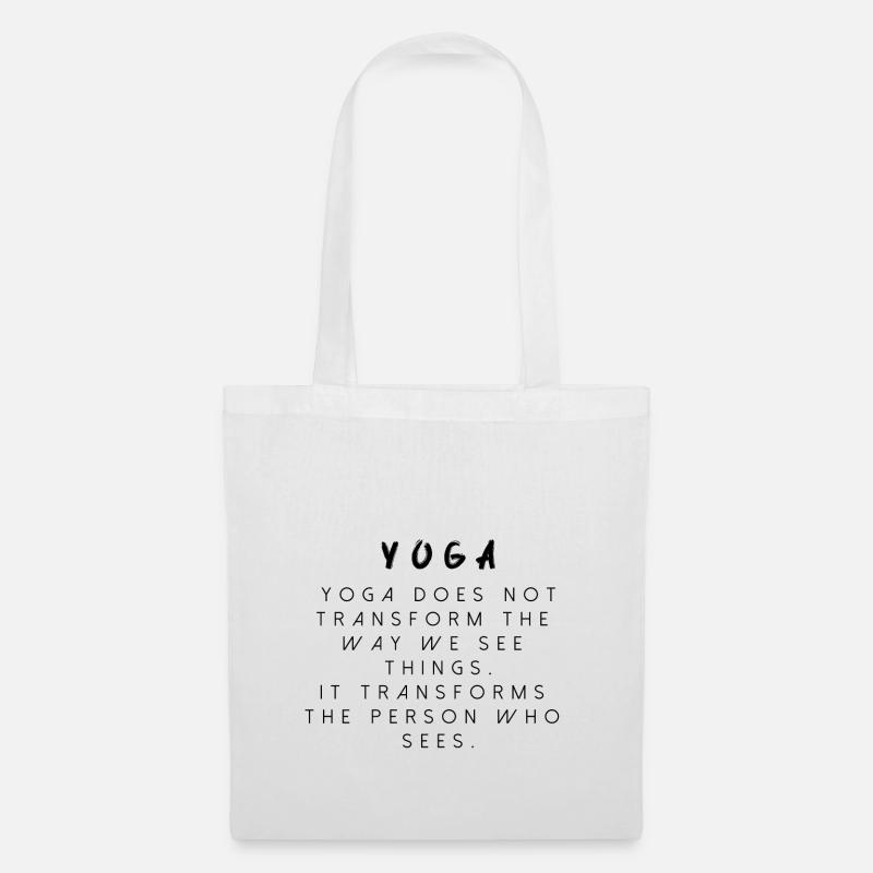 YOGA TRANSFORM - Tote Bag - white