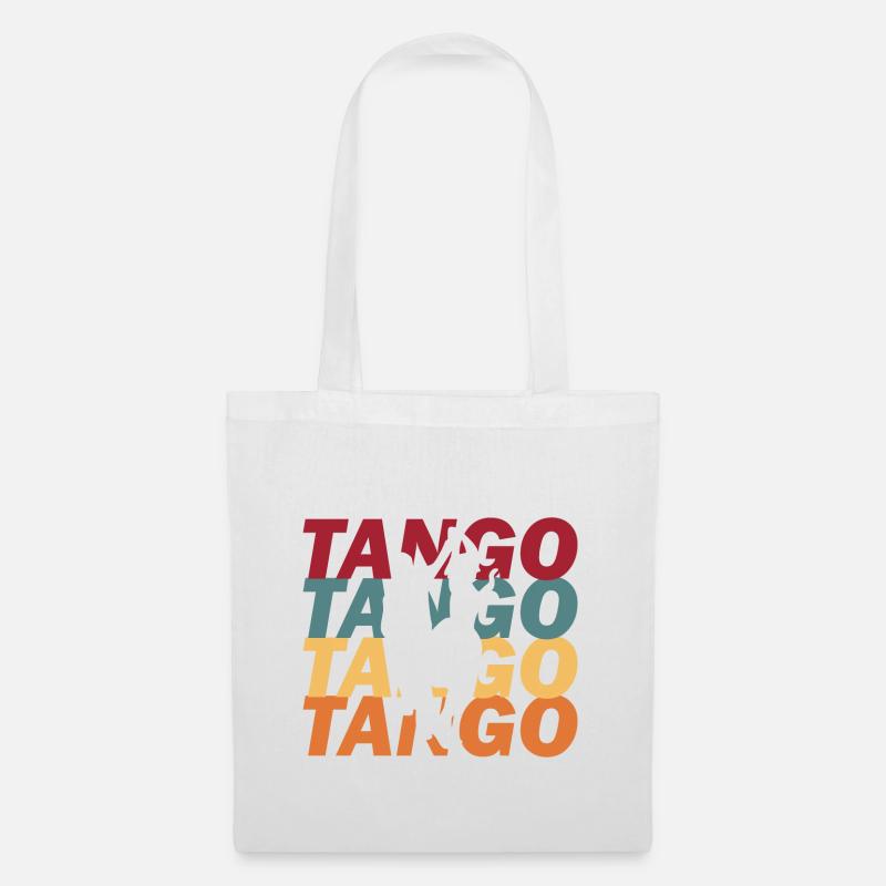 Tango Tanz - Stoffbeutel - Weiß