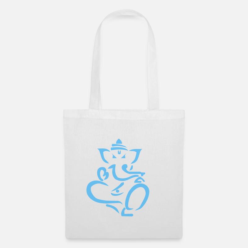 ELEFANT GANESHA - Stoffbeutel - Weiß