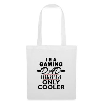 Gaming Dad - Stoffbeutel - Weiß - Vorne