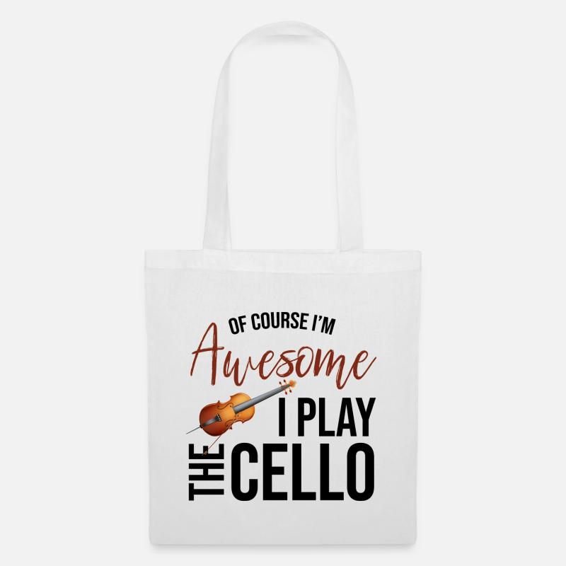 Cello cello - Tote Bag - white