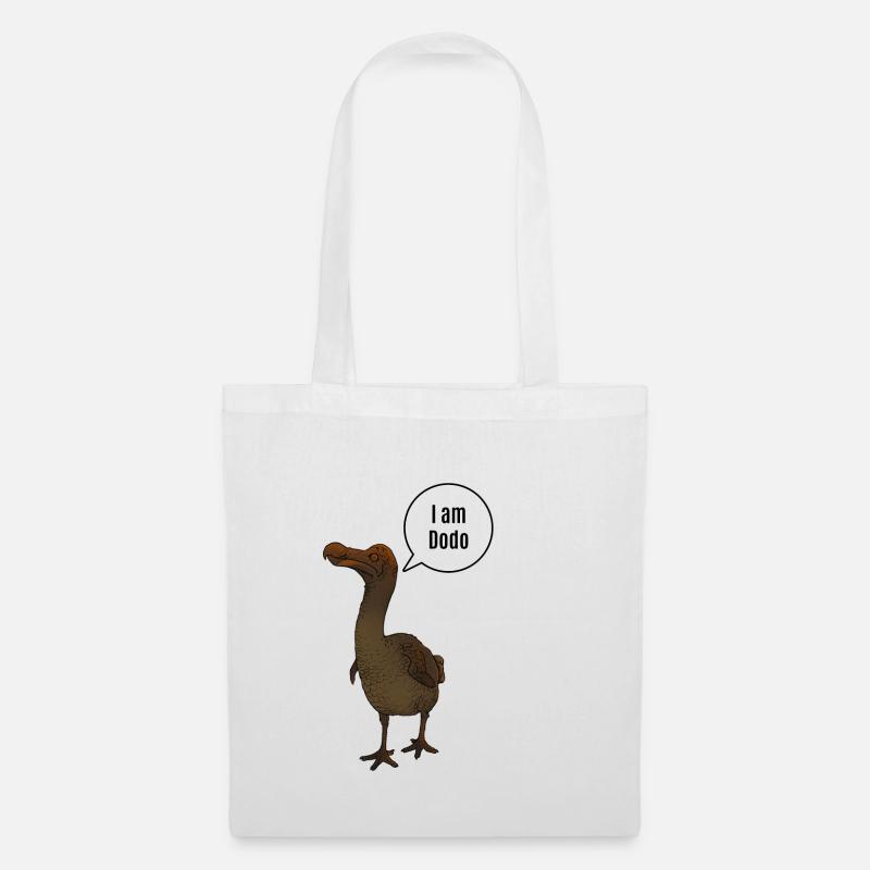 Dronte Dodo Doudo Dudu extinct bird - Tote Bag - white