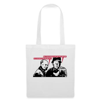 et si on rencontre la vraie patrouille aussi - Sac en tissu - blanc - Devant