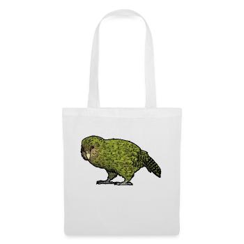 Strigops kakapo 02 - Sac en tissu - blanc - Devant