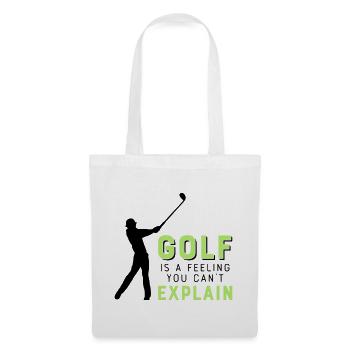 Le golf - Sac en tissu - blanc - Devant