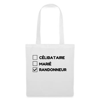 Hiking - Wandern - Randonnée - Sport - Tote Bag - white - Front
