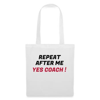 Coach Coaching Trainer Sport Entraineur Team - Tote Bag - white - Front