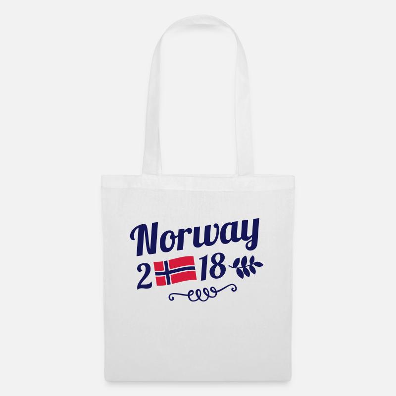 norway 2018 - Stoffbeutel - Weiß