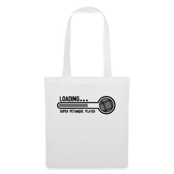 petanque ball loading super player - Tote Bag - white - Front