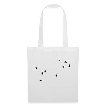 swifts flying - Tote Bag - white - Front