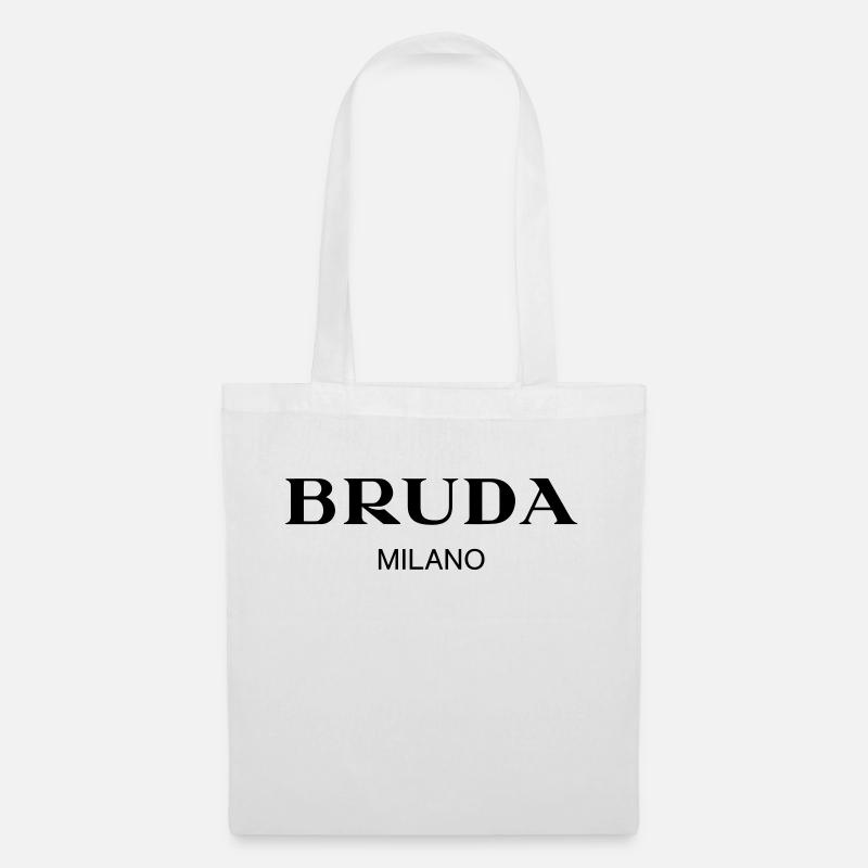 Bruda Milano - Stoffbeutel - Weiß
