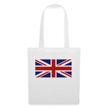 Union Jack Flag - Tote Bag - white - Front