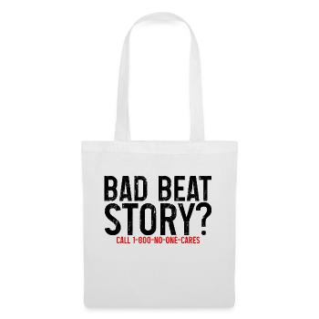 Histoire de Bad Beat, appelez le 1-800-No-One-Cares 2 - Sac en tissu - blanc - Devant