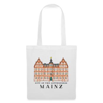 Mainz, City of Book Printing, Germany - Tote Bag - white - Front